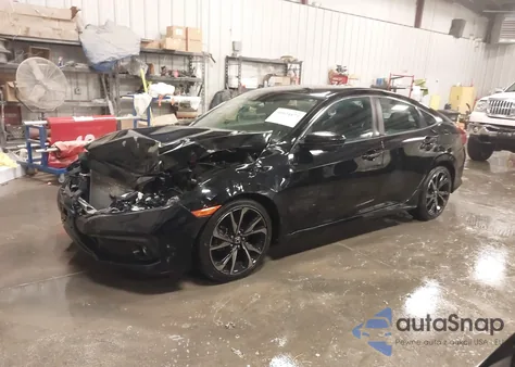 2019 Honda Civic Sport из США, поврежденный, VIN 2HGFC2F89KH545480